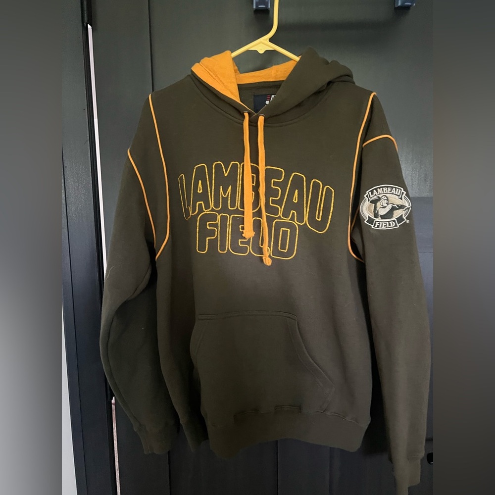 Lambeau Field Green Bay Packers sweatshirt hoodie size M